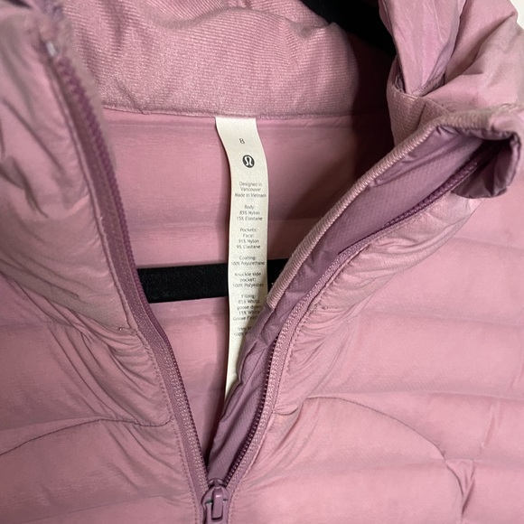 Lululemon Pack It Down Jacket | Pink | Size: 8 - Picture 4 of 6